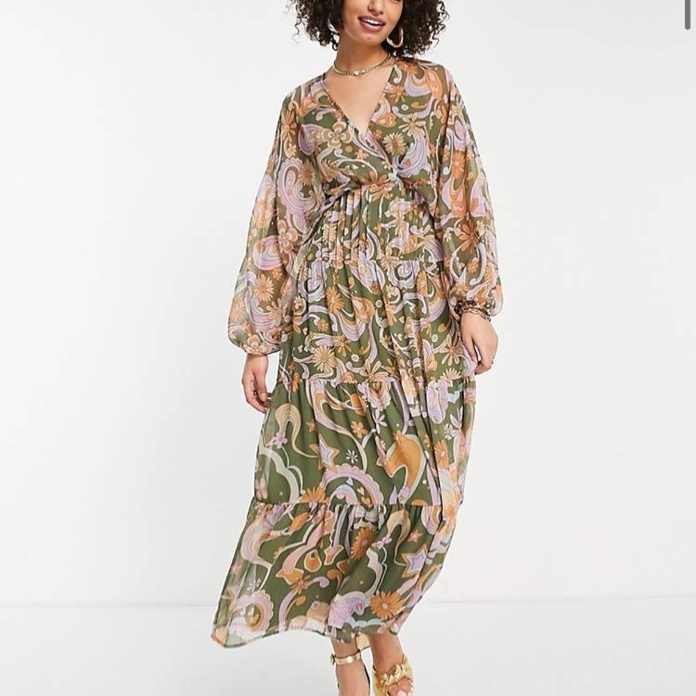 ASOS 70s Maxi Dress
